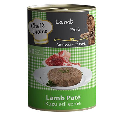 Chefs Choice Kıyılmış Kuzulu Yetişkin Kedi Konservesi 400 Gr