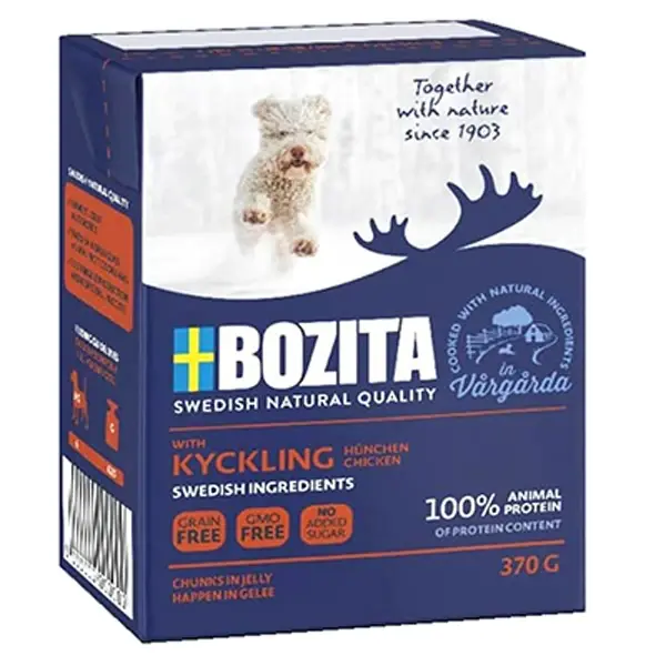 Bozita Naturals Tavuklu Yavru Köpek Konservesi 1 Adet 370 Gr