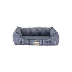 Pet Comfort Delta Varius Kedi ve Köpek Yatağı Kareli Mavi Small 60x75 Cm