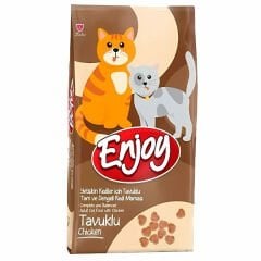Enjoy Tavuklu Yetişkin Kedi Maması 15 Kg