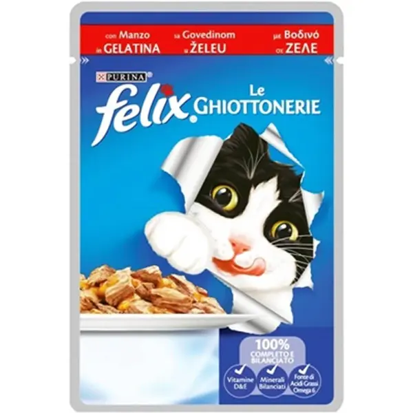 Felix Junior Etli Yavru Yaş Kedi Maması 1 Adet 100 Gr