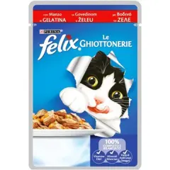Felix Junior Etli Yavru Yaş Kedi Maması 1 Adet 100 Gr