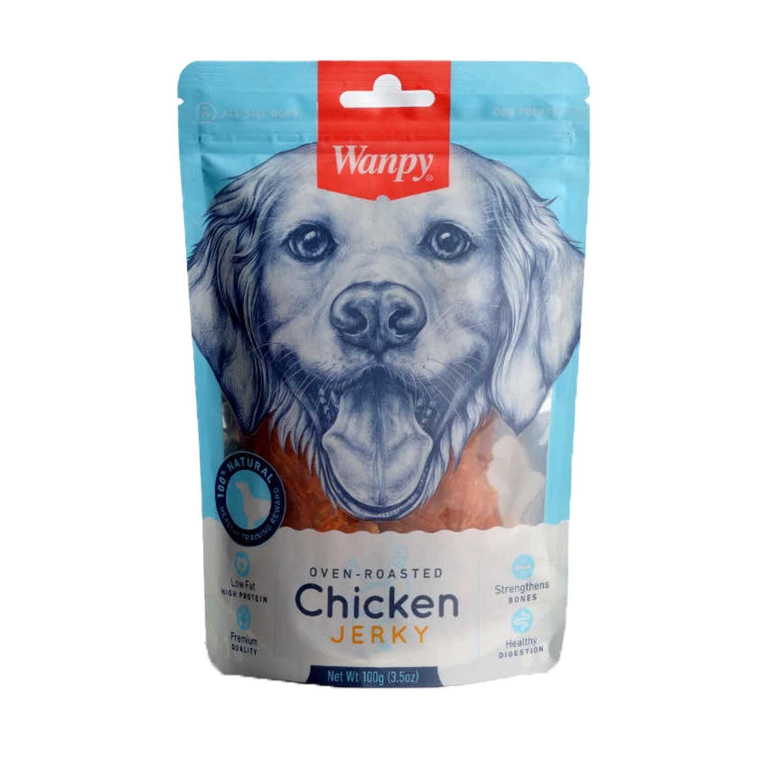 Wanpy Gerçek Tavuk Fileto Köpek Ödülü 100 gr