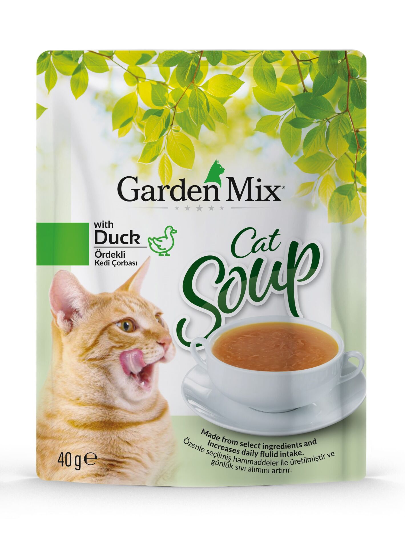 Garden Mix Ördekli Kedi Çorbası 40 gr