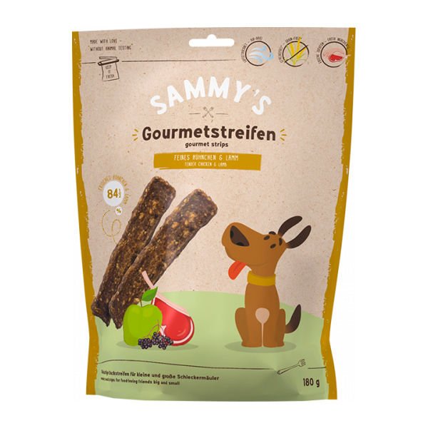 Sammy's Gourmet Kuzu Etli ve Tavuklu Köpek Ödül Maması 180 Gr