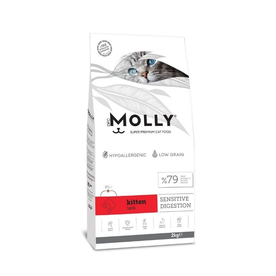 Molly Düşük Tahıllı Hypoallergenic Kuzulu Yavru Kedi Maması 2 Kg