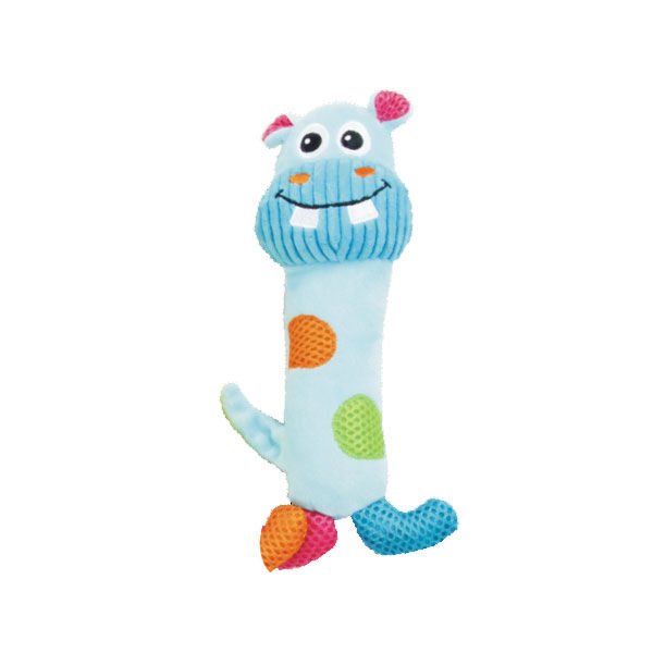 Pawise Vivid Life Hippo Stick Köpek Oyuncağı Renkli