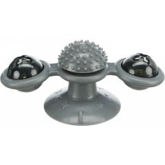 Trixie Vakumlu Cam ve Yüzeylere Yapışabilen Sesli Kedi Oyuncağı 16 Cm