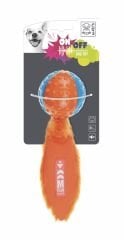 M-Pets Meteor Sesli Kauçuk Köpek Oyuncağı 25 Cm Mavi/Turuncu