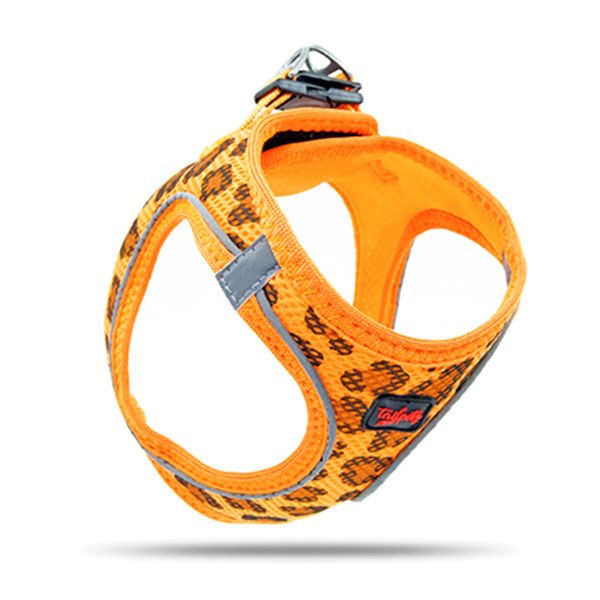 Tailpetz Air Mesh Harness Köpek Göğüs Tasması Leopard Medium