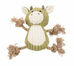 M-Pets Rosie Peluş Kedi ve Köpek Oyuncağı 28x23x11 Cm Beyaz/Yeşil