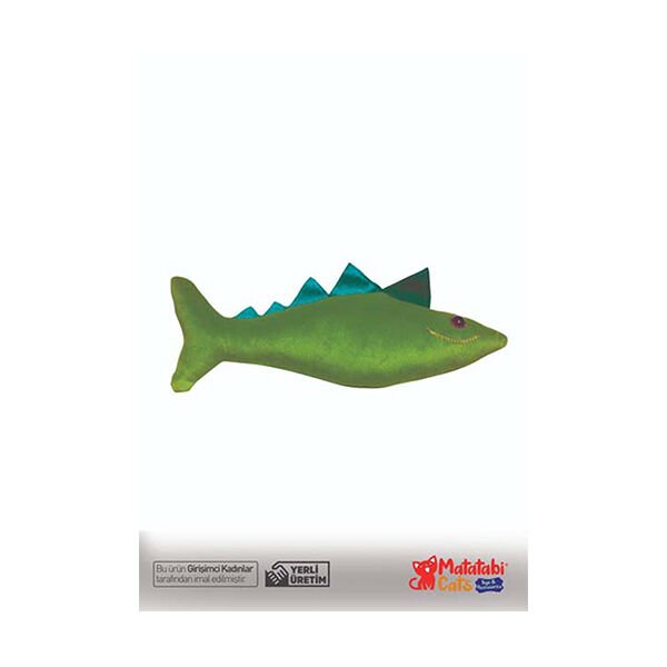 Matatabi Cats Spino Kedi Oyuncağı Yeşil 27 Cm