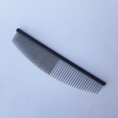 Sgroom Hilal Şeklinde Kedi ve Köpek Tarağı Siyah 3x16 Cm