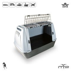 Mp Wojer Bracco 80 Köpek Taşıma Kafesi Gri 77x73x51 Cm