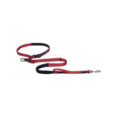 Rogz Utility Handsfree Lijn Dokuma Köpek Gezdirme Kayışı Kırmızı Xlarge 2.5x150x210 Cm
