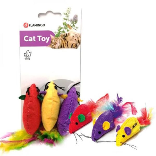Flamingo Üçlü Süper Fare 6cm