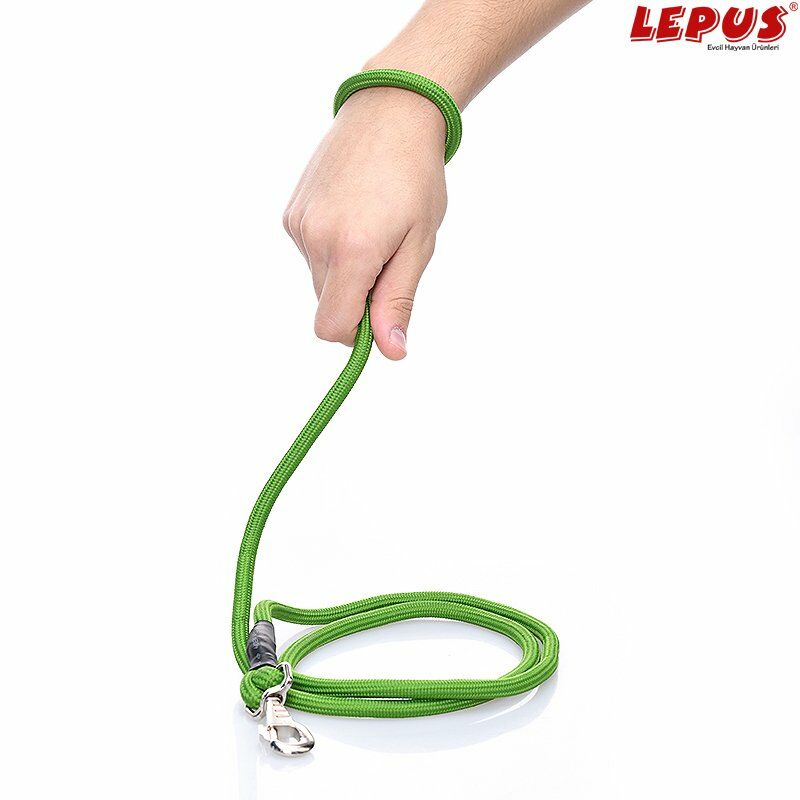 Lepus Düz Köpek Gezdirme Kayışı Yeşil 140 Cm
