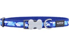 Red Dingo Kamuflaj Köpek Boyun Tasması Lacivert 12 Mm