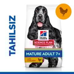Hills Tahılsız Tavuklu Yaşlı Köpek Maması 12 Kg