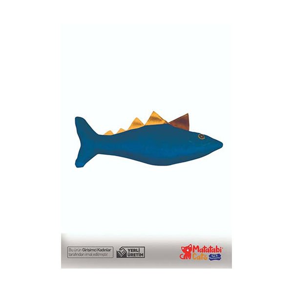 Matatabi Cats Spino Kedi Oyuncağı Mavi 27 Cm