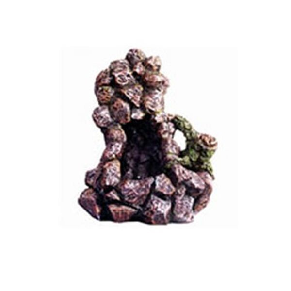Dophin King Akvaryum Dekoru Kayalıklı Mağara 19.5x15.5x26.5 Cm