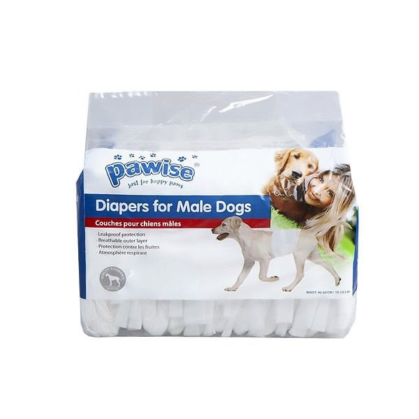 Pawise Yüksek Emişli Kullan At Çiş Bezi Erkek Köpek Beyaz Small