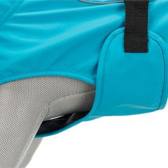 Trixie Vimy Dolgulu ve Yansıtıcı Köpek Yağmurluğu Turkuaz Xsmall 25 Cm