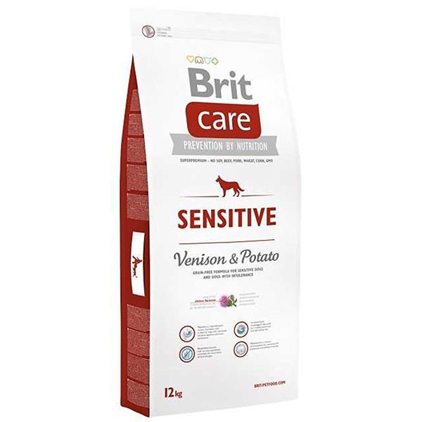 Brit Care Sensitive Tahılsız Geyik Etli Hipoalerjenik Köpek Maması 12 Kg