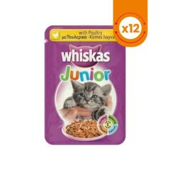 Whiskas Pouch Junior Tavuklu Yavru Konserve Kedi Maması 1 Adet 100 Gr