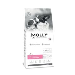 Molly Düşük Tahıllı Hypoallergenic Tavuklu ve Yaban Mersinli Küçük Irk Anne ve Yavru Köpek Maması 2 Kg