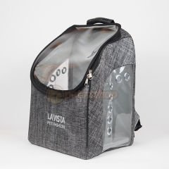 Lavista Sırt Pet Taşıma Çantası Büyük Gri 25x45x24h Cm