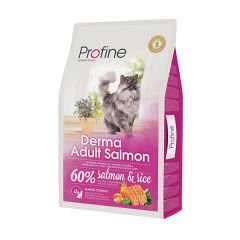 Profine Düşük Tahıllı Derma Somonlu Yetişkin Kedi Maması 10 Kg