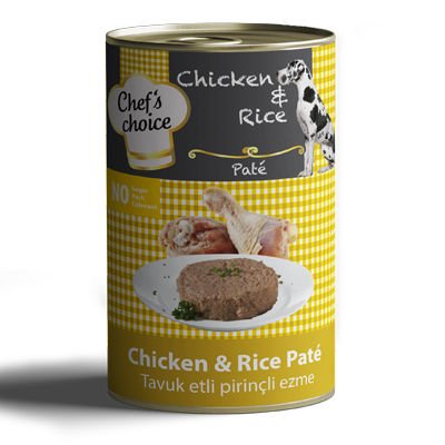 Chefs Choice Kıyılmış Tavuklu Yetişkin Köpek Konservesi 400 Gr