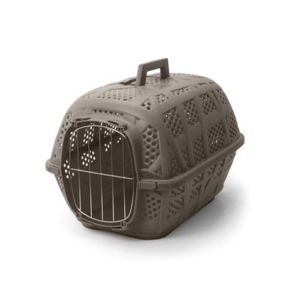 İmac Carry Sport Metal Kapılı Köpek Taşıma Çantası Kırmızı 48x34x32 Cm