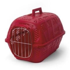 İmac Carry Sport Metal Kapılı Köpek Taşıma Çantası Gri 48x34x32 Cm