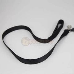 Pet Style Yumuşak Doku Köpek Gezdirme Tasması 2,5x125 Cm Siyah