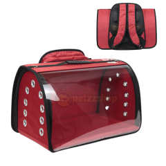 Lavista Tomris Jumbo Pet Taşıma Çantası Kırmızı 50x32x32h Cm