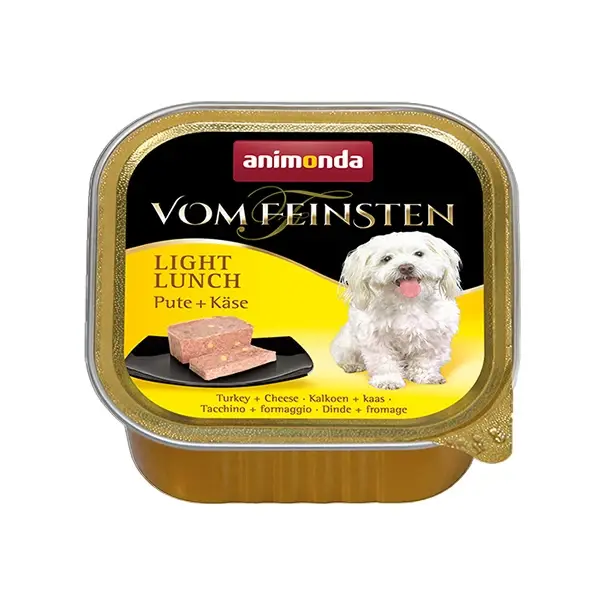 Animonda Light Hindi ve Peynirli Yetişkin Köpek Konservesi 1 Adet 150 Gr