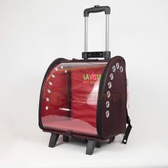 Lavista Kale Valiz Pet Taşıma Çantası Kırmızı 38x26x42h Cm