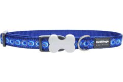 Red Dingo Cosmos Desenli Lacivert Köpek Boyun Tasması 12mm