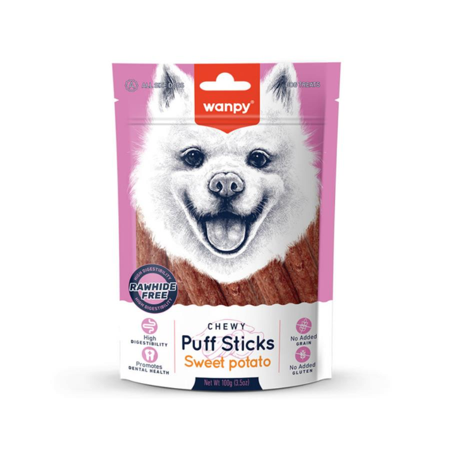 Wanpy Tahılsız Tatlı Patatesli Köpek Çiğneme Ödülü 100 Gr