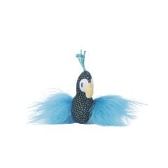 M-Pets Plume Peaock Catnipli Kedi Oyuncağı 7x9x3 Cm Mavi