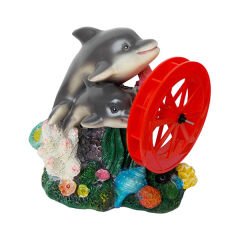 Dophin King Akvaryum Dekoru Çarklı Yunus Balığı
