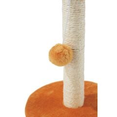 M-Pets My First Ponponlu Kedi Tırmalama Tahtası 24x24x30 Cm Turuncu