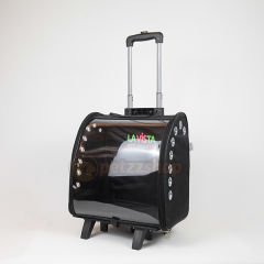 Lavista Kale Valiz Pet Taşıma Çantası Siyah 38x26x42h Cm