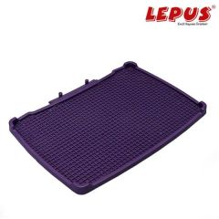 Lepus Relax Kedi Tuvaleti Paspası Mor 495x380 mm