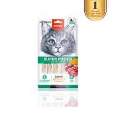 Wanpy Superfood Kuzulu, Pancar & Zerdeçallı Krema Kedi Ödülü 5×14 Gr
