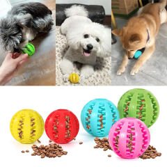 Petzz İnteraktif Dayanıklı Yumuşak Kauçuk Ödül Hazneli Top Kedi ve Köpek Oyuncağı Mavi