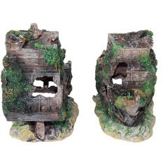 Dophin King Akvaryum Dekoru Gemi Batığı 42x14.5x21 Cm