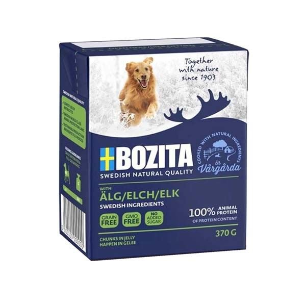 Bozita Naturals Geyik Etli Tahılsız Konserve Köpek Maması 370 Gr